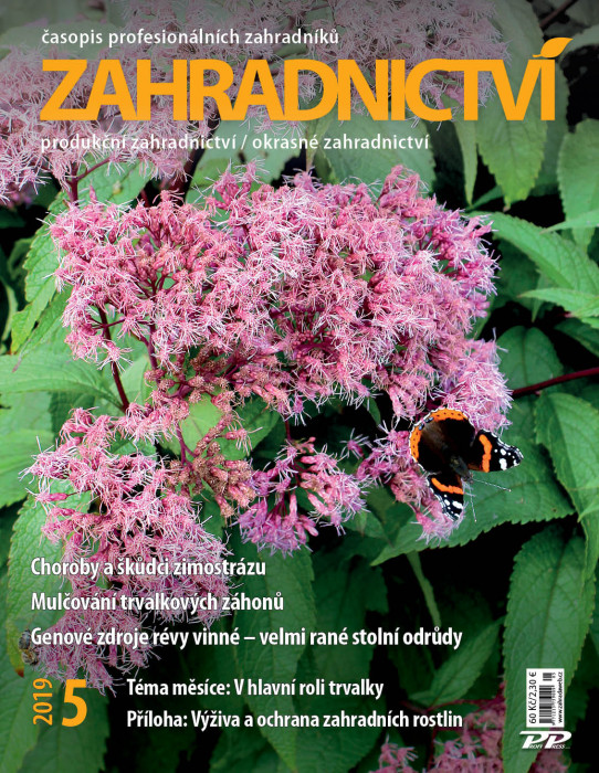 Obálka titulu Zahradnictví/Vinař - Sadař - vydání č. 5/2019