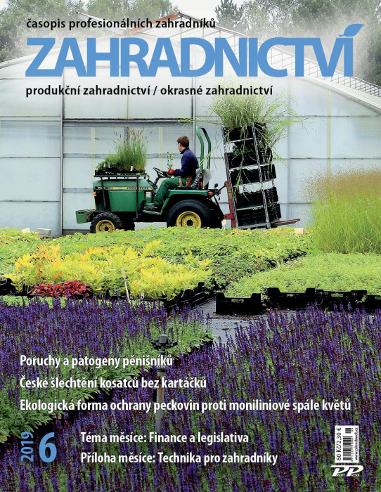 Obálka titulu Zahradnictví/Vinař - Sadař - vydání č. 6/2019