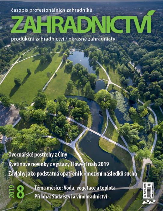 Obálka titulu Zahradnictví/Vinař - Sadař - vydání č. 8/2019