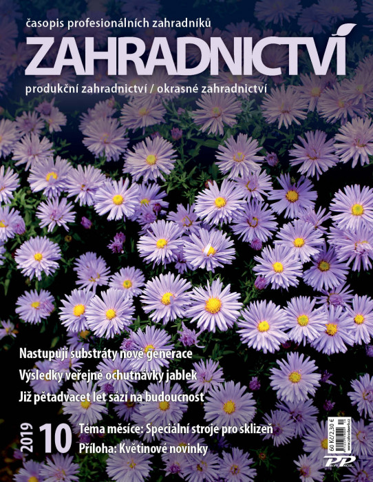 Obálka titulu Zahradnictví/Vinař - Sadař - vydání č. 10/2019