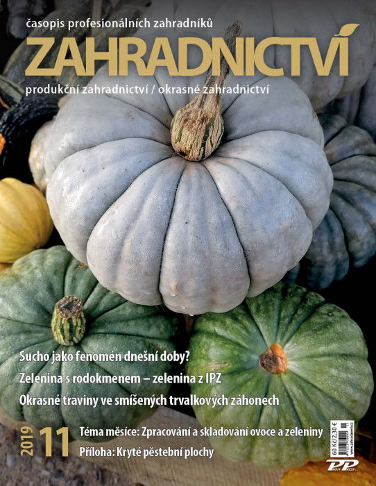 Obálka titulu Zahradnictví/Vinař - Sadař - vydání č. 11/2019