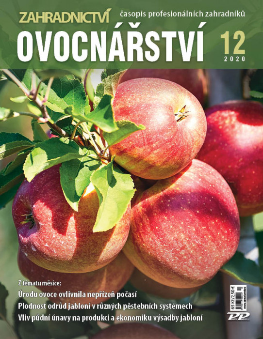 Obálka titulu Zahradnictví/Vinař - Sadař - vydání č. 12/2020