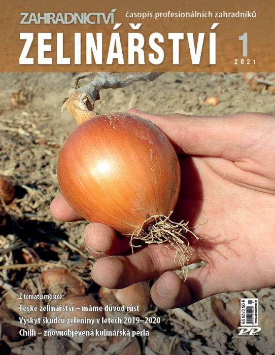 Obálka titulu Zahradnictví/Vinař - Sadař - vydání č. 1/2021