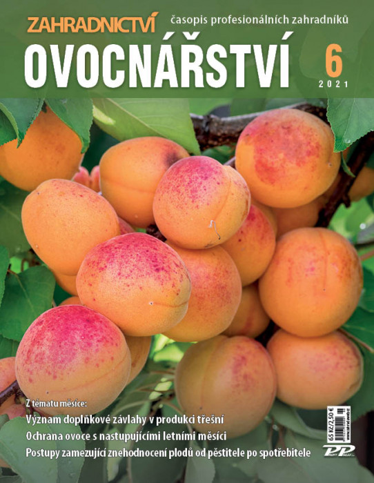Obálka titulu Zahradnictví/Vinař - Sadař - vydání č. 6/2021