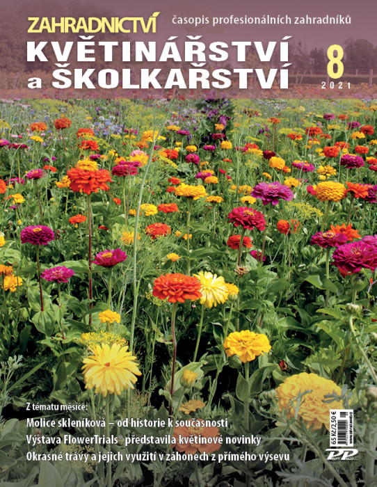 Obálka titulu Zahradnictví/Vinař - Sadař - vydání č. 8/2021
