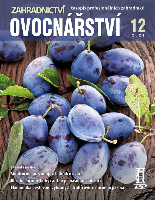 Obálka titulu Zahradnictví/Vinař - Sadař - vydání č. 12/2021
