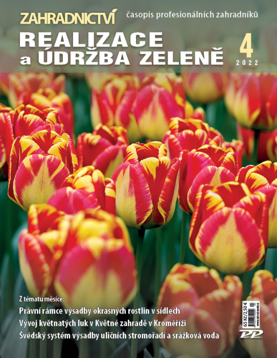 Obálka titulu Zahradnictví/Vinař - Sadař - vydání č. 4/2022