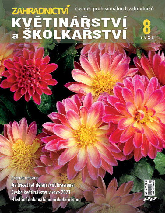 Obálka titulu Zahradnictví/Vinař - Sadař - vydání č. 8/2022