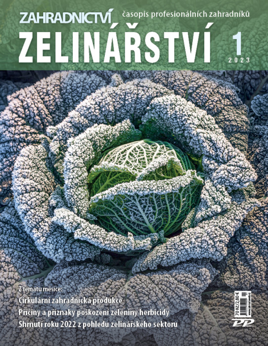 Obálka titulu Zahradnictví/Vinař - Sadař - vydání č. 1/2023