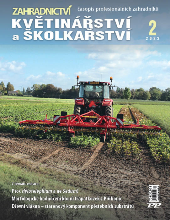 Obálka titulu Zahradnictví/Vinař - Sadař - vydání č. 2/2023