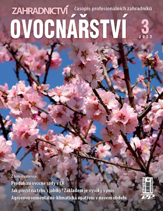 Obálka titulu Zahradnictví/Vinař - Sadař - vydání č. 3/2023