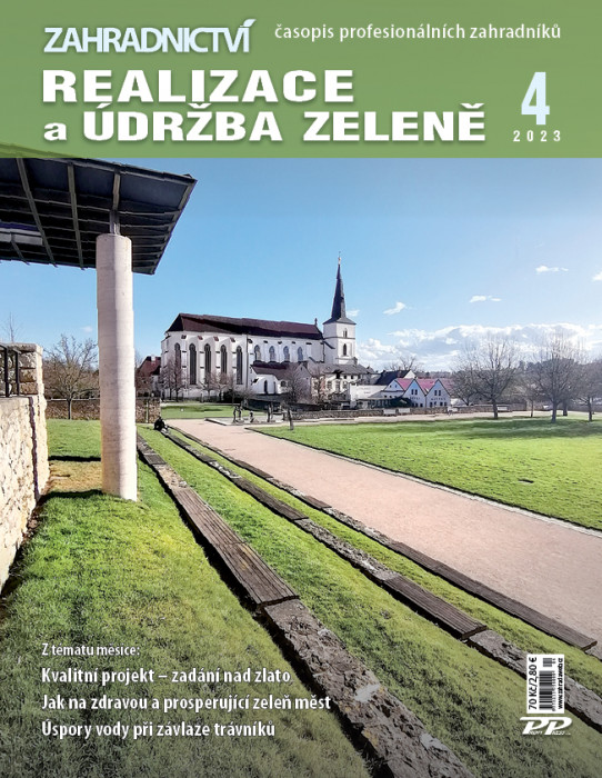 Obálka titulu Zahradnictví/Vinař - Sadař - vydání č. 4/2023