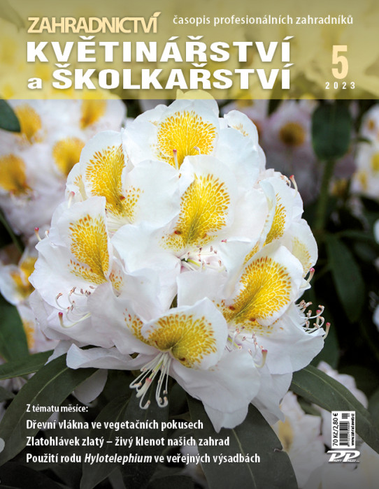 Obálka titulu Zahradnictví/Vinař - Sadař - vydání č. 5/2023