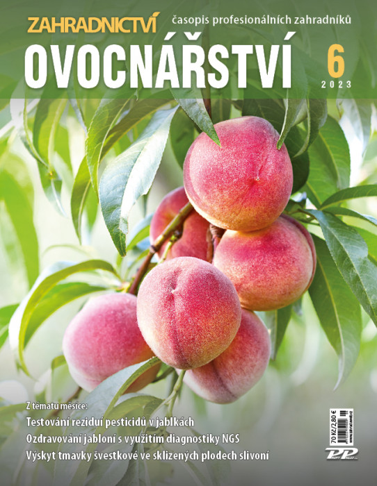Obálka titulu Zahradnictví/Vinař - Sadař - vydání č. 6/2023