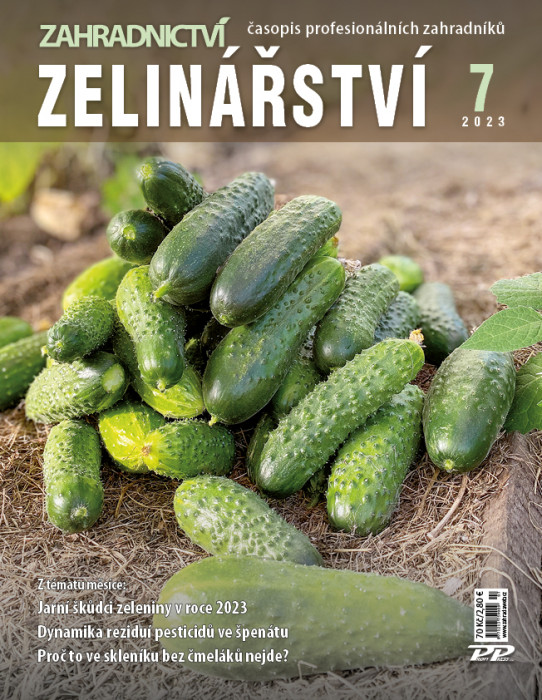 Obálka titulu Zahradnictví/Vinař - Sadař - vydání č. 7/2023