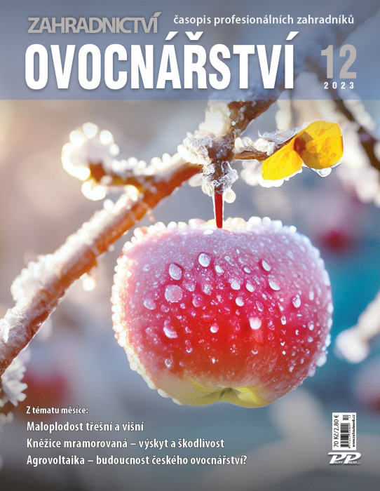 Obálka titulu Zahradnictví/Vinař - Sadař - vydání č. 12/2023
