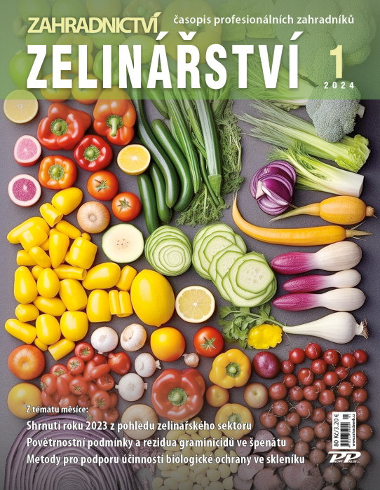 Obálka titulu Zahradnictví/Vinař - Sadař - vydání č. 1/2024