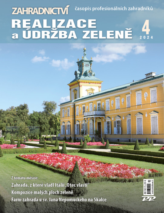 Obálka titulu Zahradnictví/Vinař - Sadař - vydání č. 4/2024