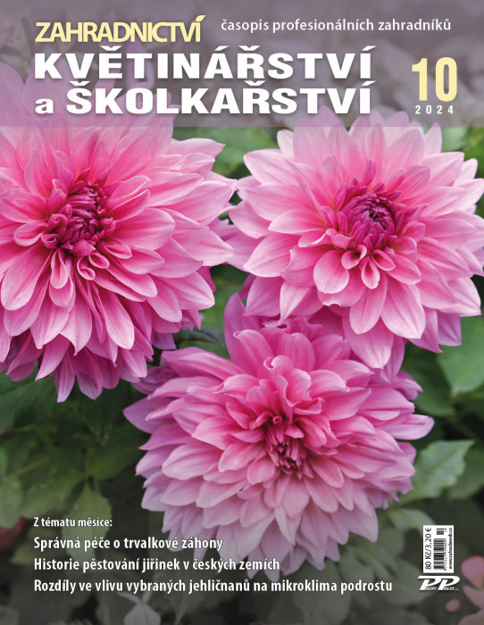 Obálka titulu Zahradnictví/Vinař - Sadař - vydání č. 10/2024