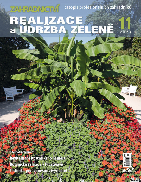 Obálka titulu Zahradnictví/Vinař - Sadař - vydání č. 11/2024