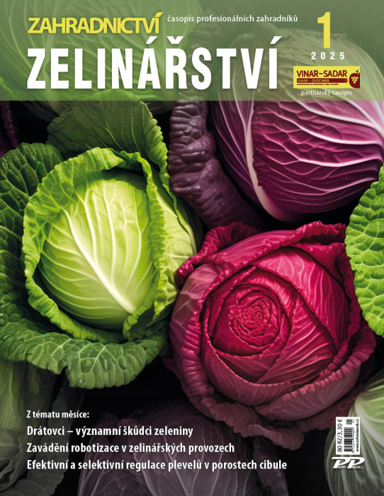 Obálka titulu Zahradnictví/Vinař - Sadař - vydání č. 1/2025