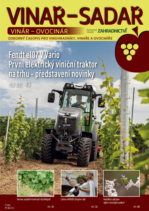 Obálka titulu Zahradnictví/Vinař - Sadař